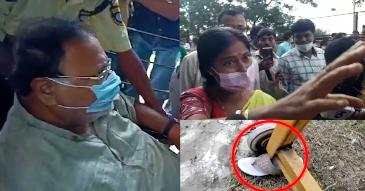 Partha Chaterjee: মাথায় লাগলে শান্তি পেতাম, পার্থকে জুতো ছুড়ে বললেন মহিলা