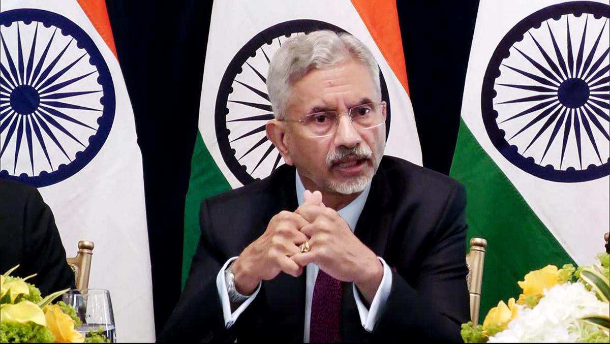 S Jaishankar takes veiled dig amid us tariffs