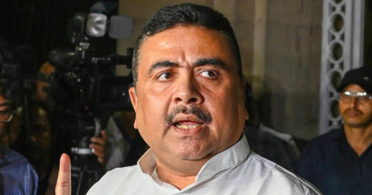 suvendu adhikari claims question papers for slst exam being sold