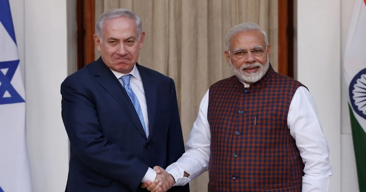 Israel says iran strikes after pm modi left tel aviv