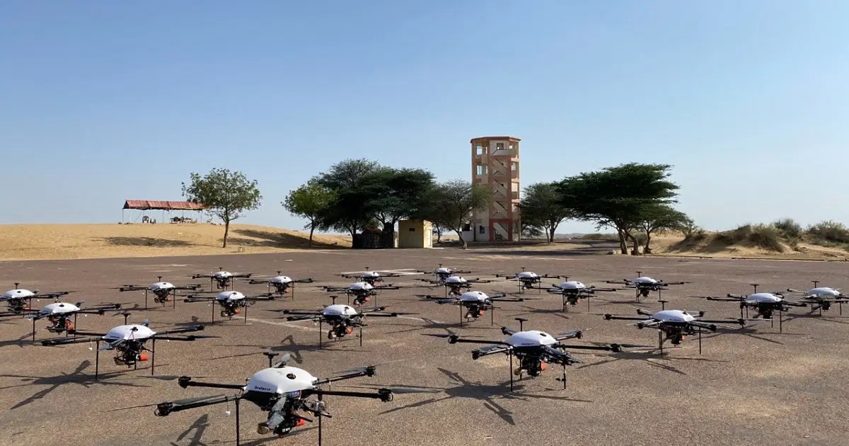 swarm drone by champion raises new challenge to india
