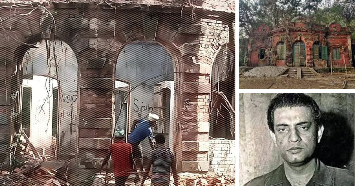 satyajit ray’s house demolish in bangladesh indian govt offers help to dhaka with repair and reconstruction