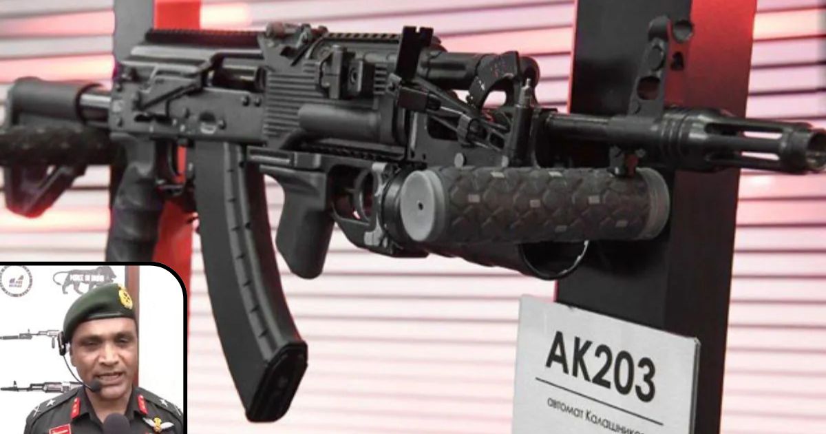 ak-203 will fully made in india it also be the most reliable thing in army near future