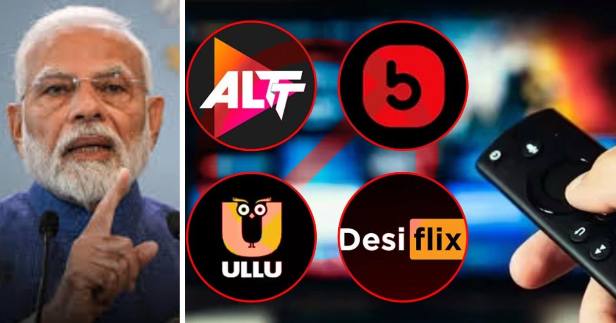 central government cracked down on multiple streaming platforms like ullu desiflix