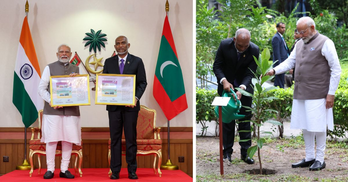 modi in maldives 'india out' to most trusted friend muizzu's recalibrate india-maldives ties