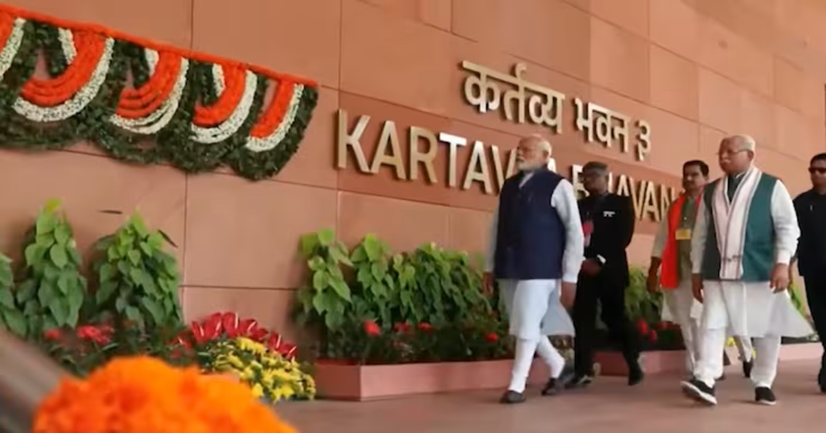 PM Modi inaugurates Kartavya Bhavan first of ten upcoming Common Central Secretariat CCS building