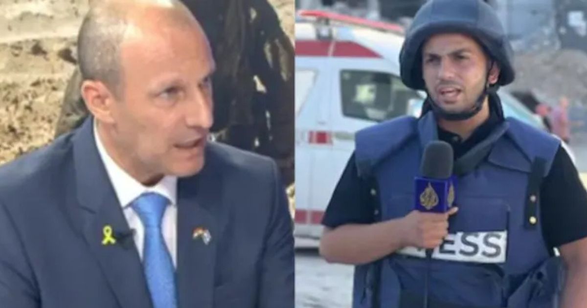 Israeli Ambassador to India Reuven Azar called Al Jazeera journalist Anas Al-Sharif Hamas military operative