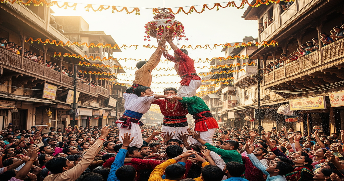 janmashtami 2025 significance of dahi handi festival