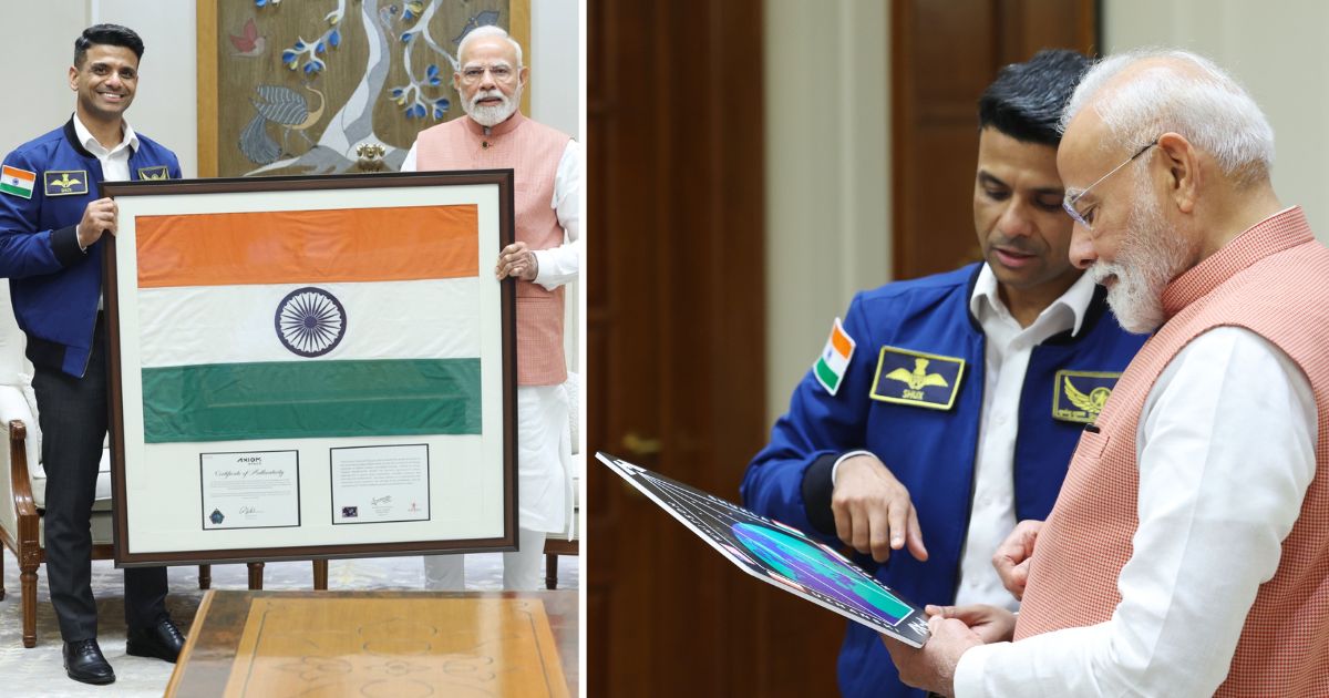 PM Modi Meet Shubhanshu