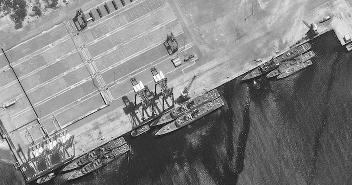 Pak Navy fled Karachi port warships docked gwadar port during Operation Sindoor, Satellite images reveal