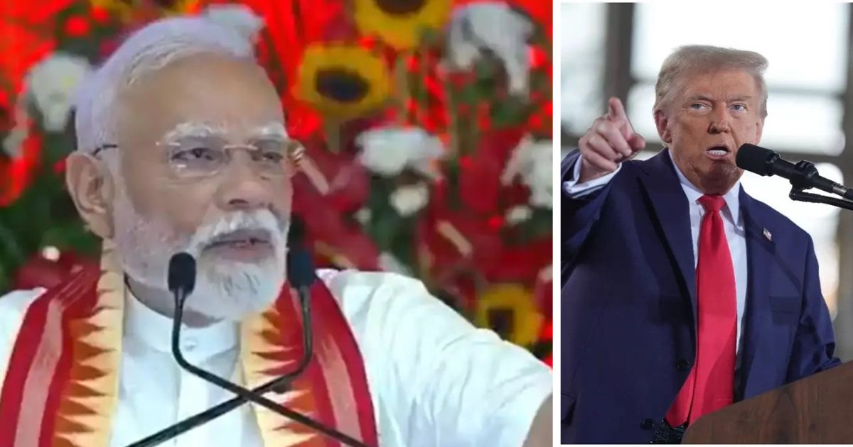 pm modi's strong message on us tariff there is no matter how much pressure comes