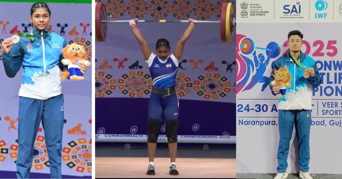 commonwealth weightlifting championships Bengal girl koyel bar breaks world records