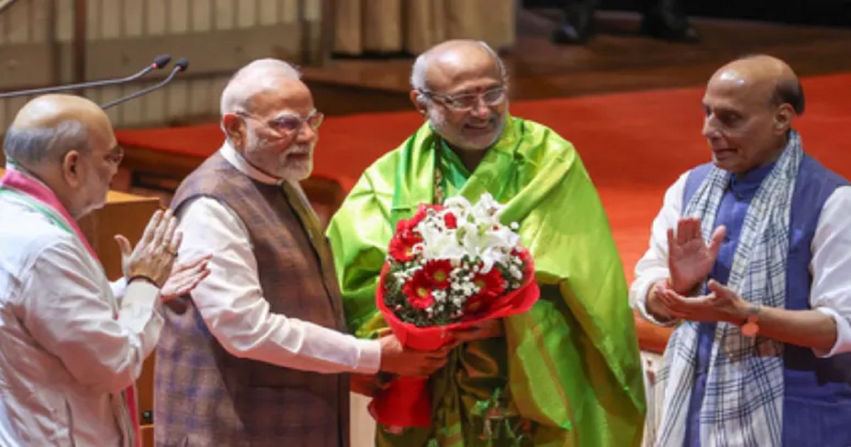 Nda backed cp radhakrishnan to be indias next vice president