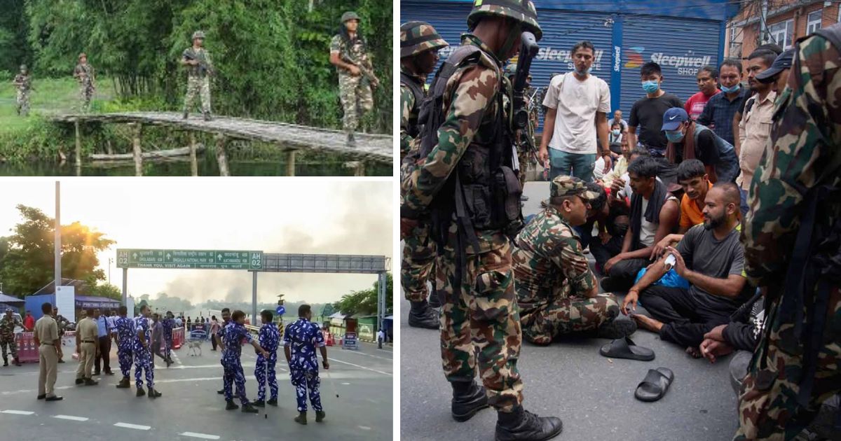 nepal protest prisoners who escaped from jail arrested in india border ssb keeps tight vigil