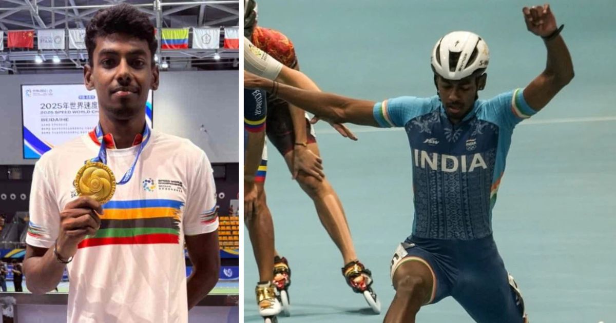 speed skating world championships india creates history with two gold medals