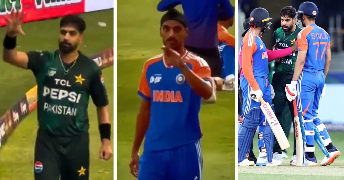 india vs pakistan know how bharat destroyed sign language war in the cricket field in asia cup 2025