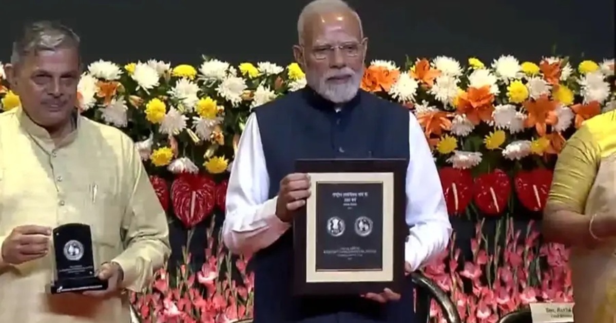 100 Years Of RSS PM Modi attends RSS centenary celebrations unveil stamp commemorative coin