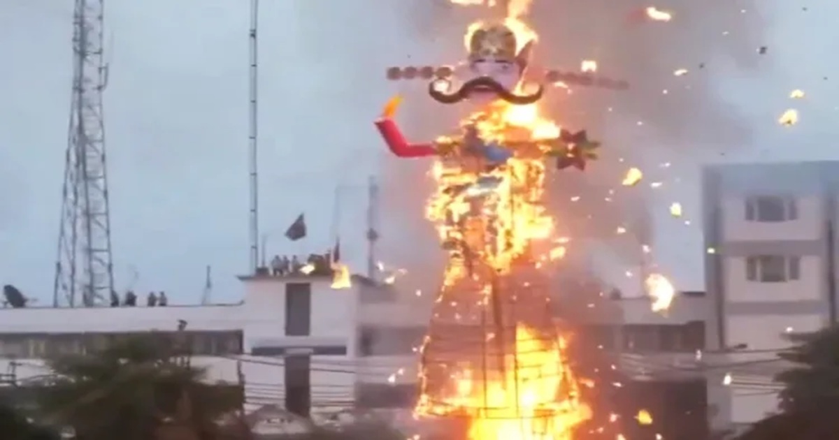 Kashmir echoes with chants of bhagwan ram as Kashmiri hindus return for grand dussehra