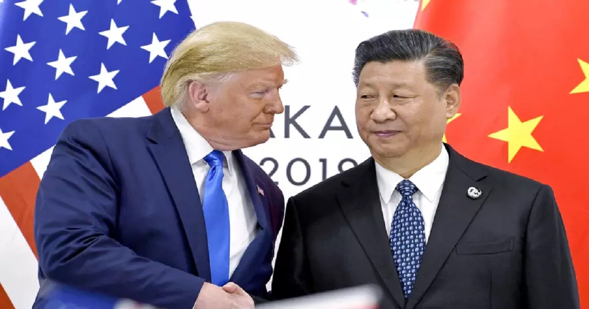 donald Trump rants against china alleging trade hostilities