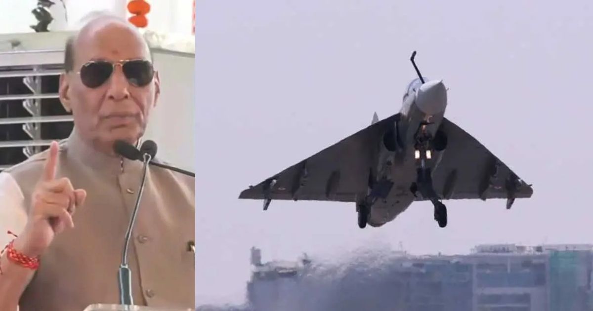 Tejas MK1A: আত্মনির্ভরতার পথে আরও এক ধাপ, রাজনাথের সামনে তেজস মার্ক-১এ ফাইটারের প্রথম উড়ান