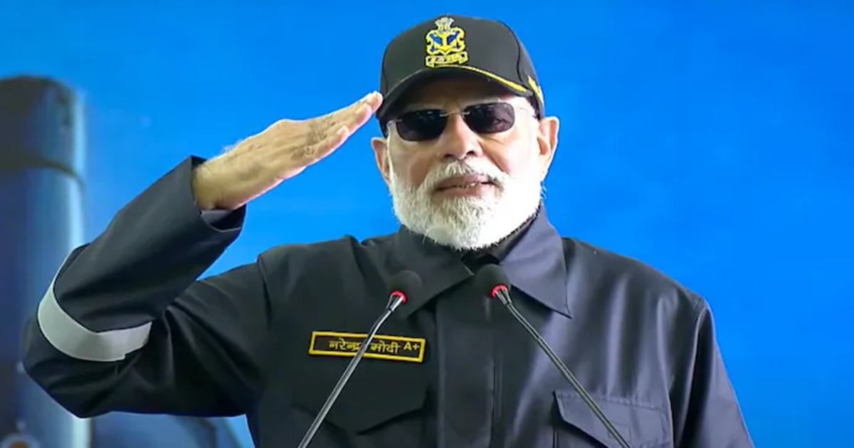 pm modi on ins vikrant praises navy on diwali reminds how they snatched paks sleep during operation sindoor