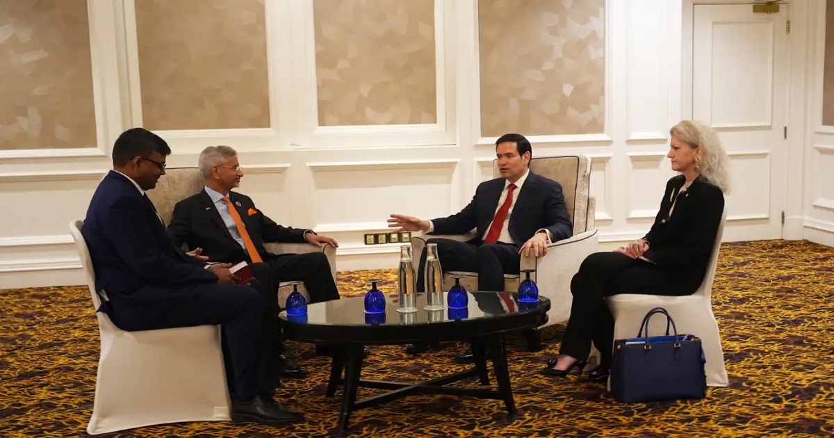 S jaishankar marco rubio meet on sidelines of asean summit in Malaysia