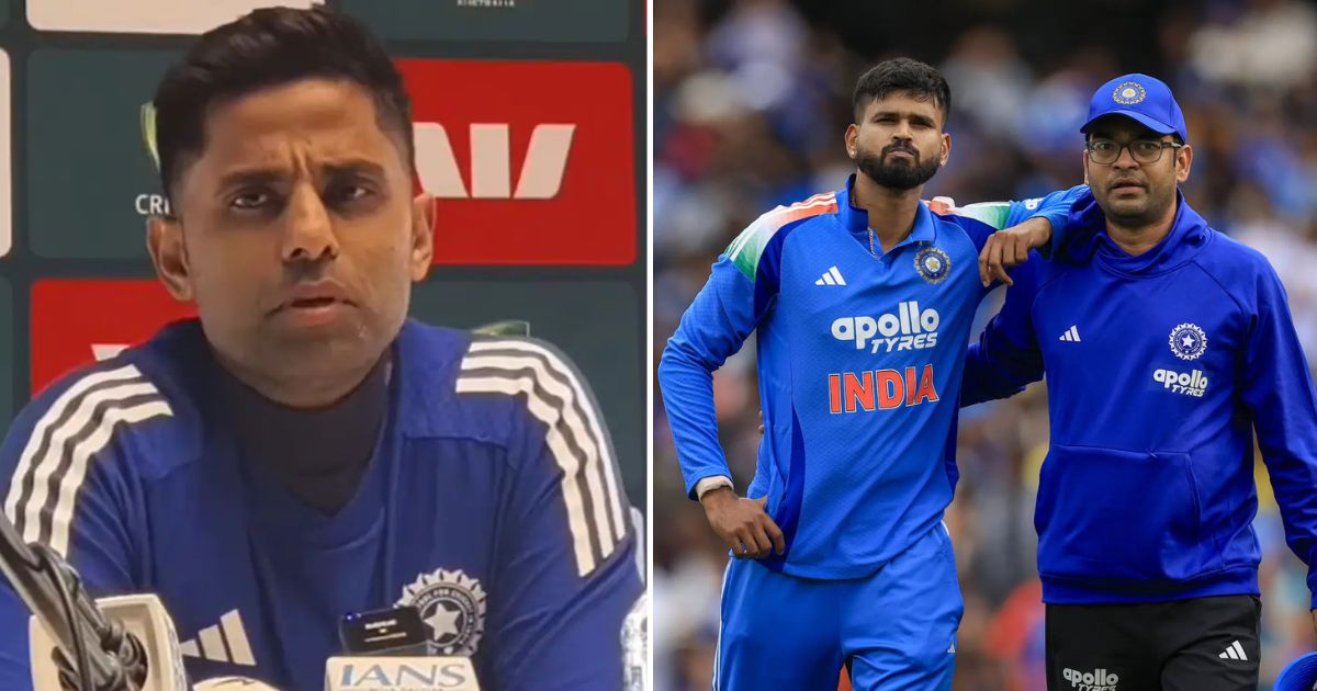 shreyas iyer now is ok suryakumar Yadav gives fresh updates