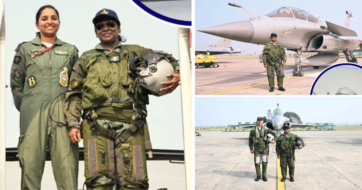 draupdi murmur flies rafale fighter jet first time as president of india