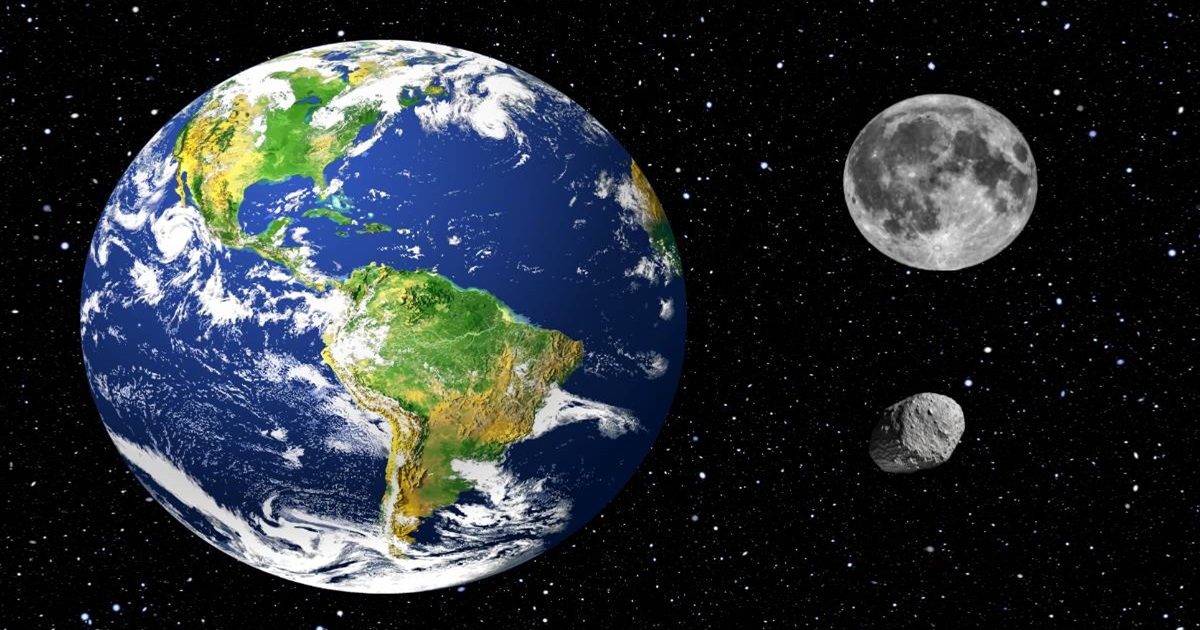 another neighbor of the moon the crescent moon will orbit the earth until 2083