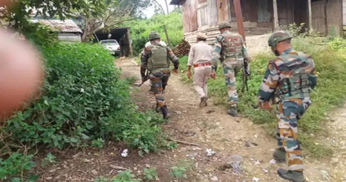 Manipur kuki terrorists of banned ukna neutralised in joint army assam rifles operation