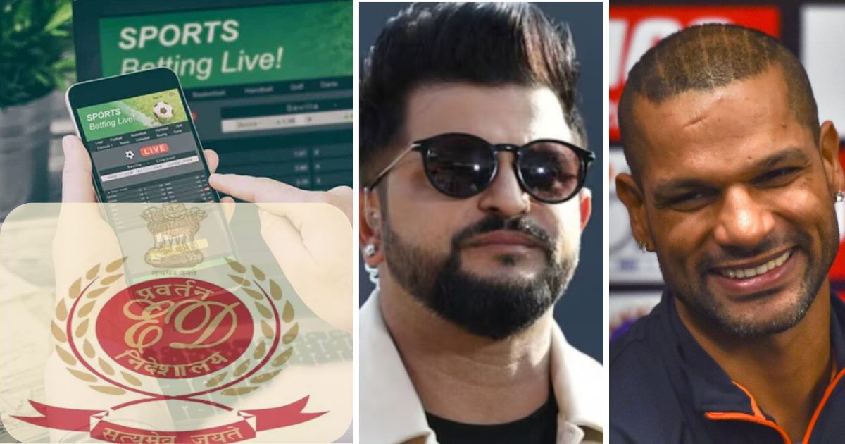 online betting scam ed seizes assets worth over ₹11 crore belonging to ex-cricketers suresh raina and shikhar dhawan