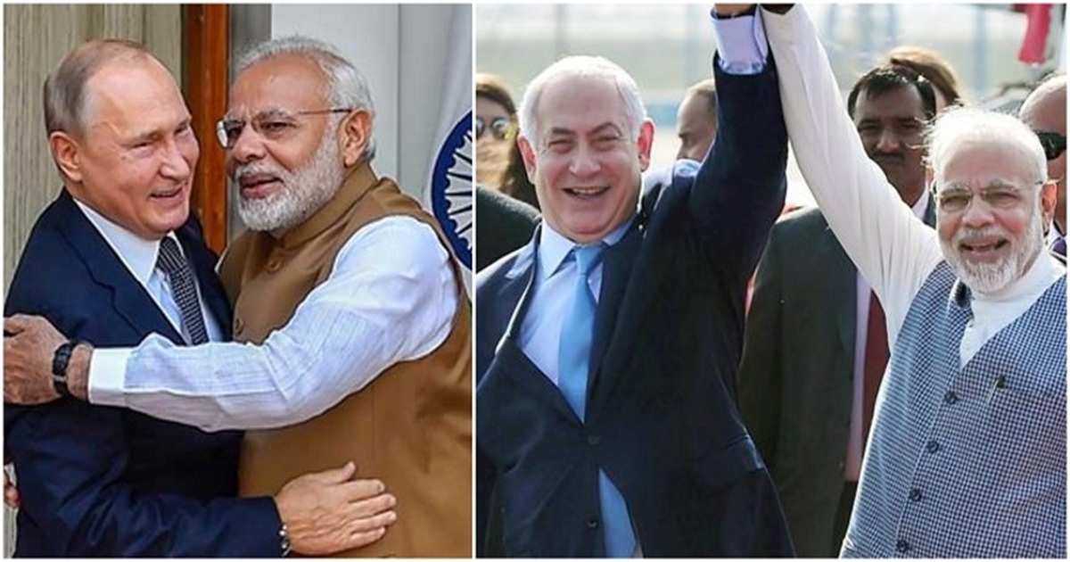 series of blasts in delhi Putin and Netanyahu's India visit December