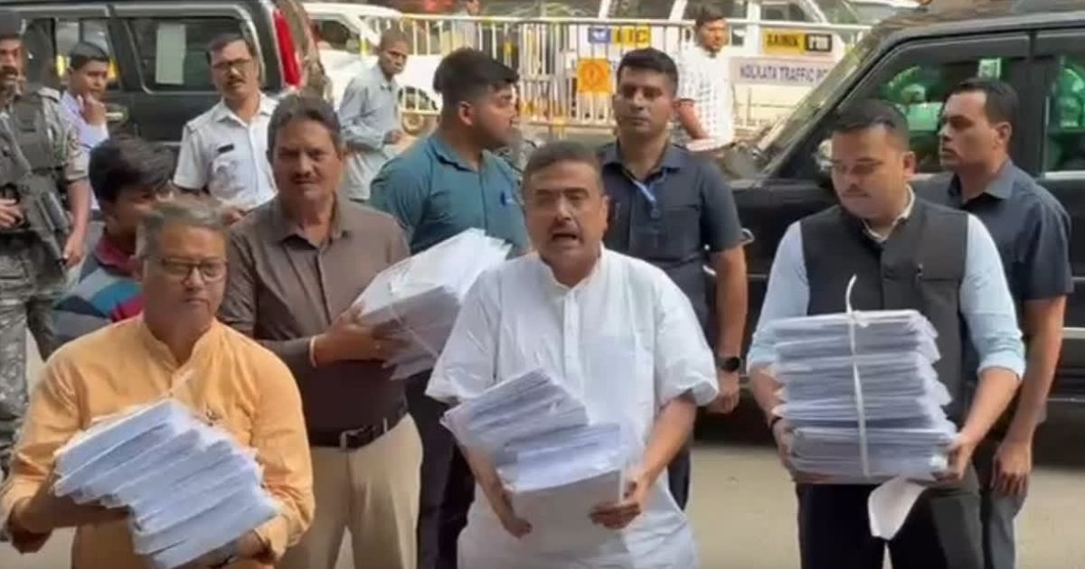 suvendu adhikari claimed about fake voters in bengal shows irregularities in sir