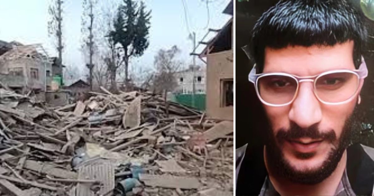 delhi red fort blast bomber dr umar nabis pulwama house blown up by security forces