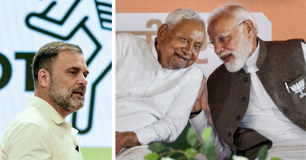 bihar election results no one attract rahul gandhi's vote chori slogan as congress totally sinks