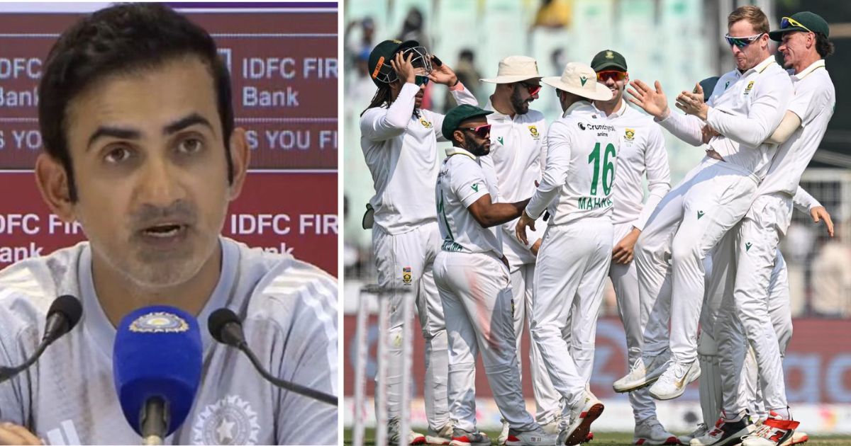 india vs south africa gautam gambhir's team lost the match against proteas in eden garden's