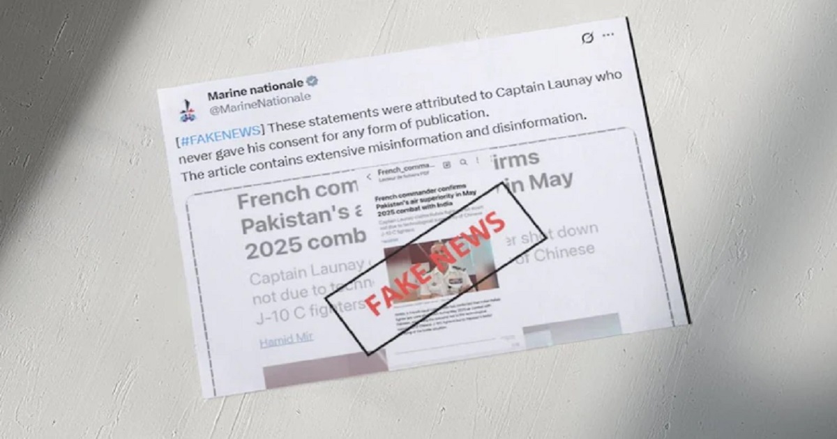 Pakistan fails in perception game French navy busts their lies