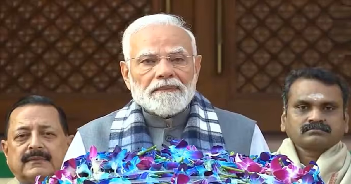 pm modi news take the drama elsewhere modi slams opposition in winter session of parliament