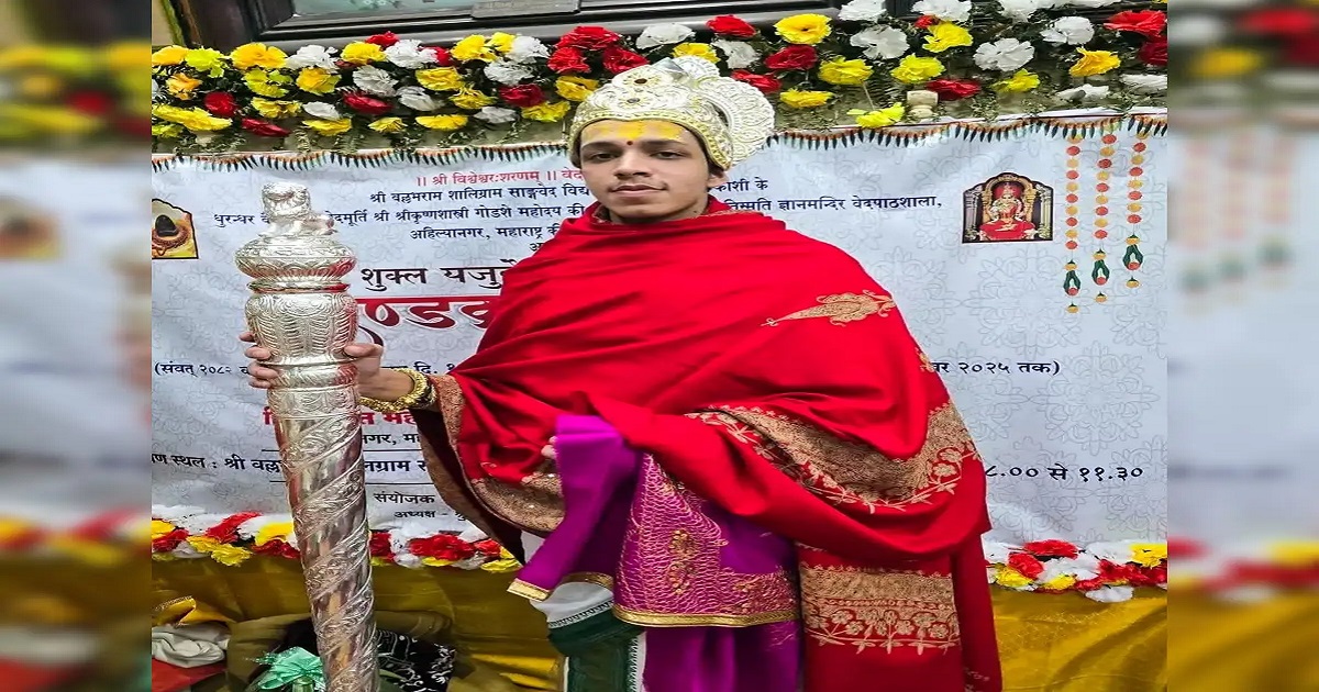 Kashai mahesh rekhe revives dandakrama parayanam tradition in landmark feat