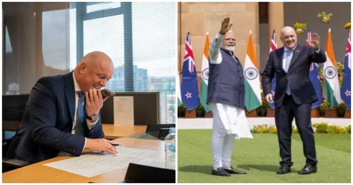 india-new zealand finalise free trade agreement modi and luxon seal the deal