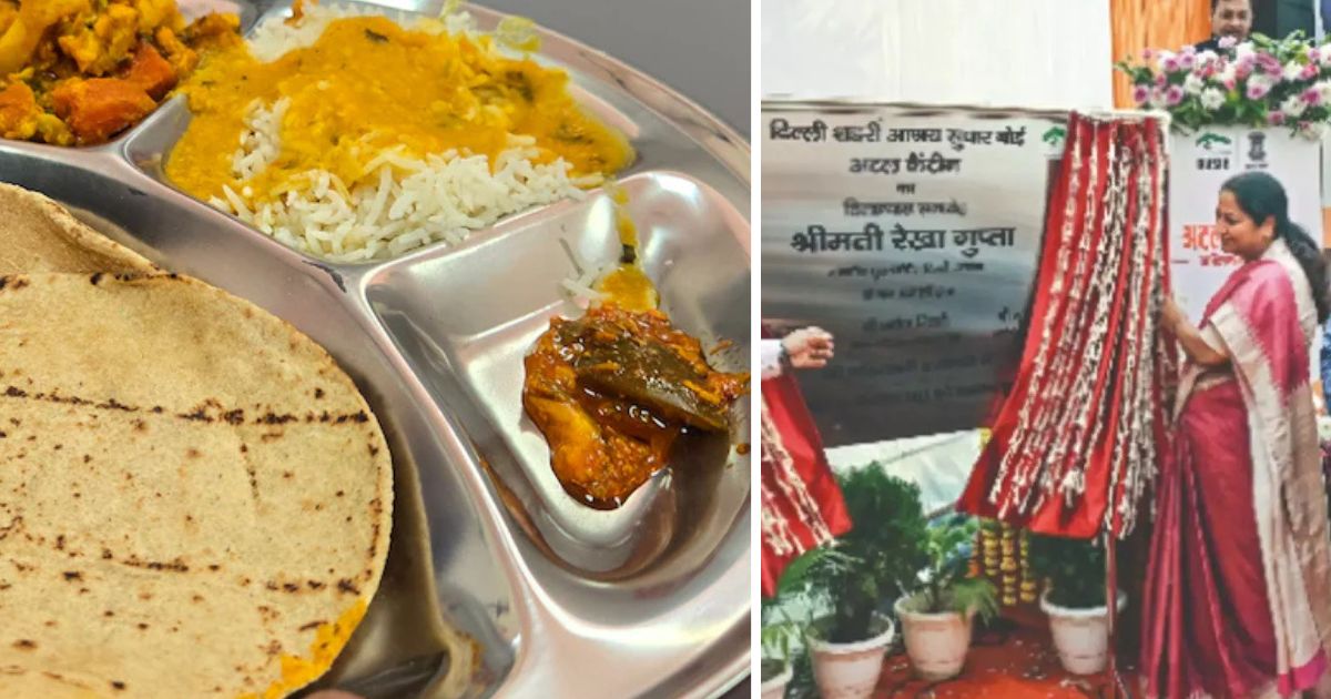 atal canteen is in delhi thali rs 5 see what's on menu