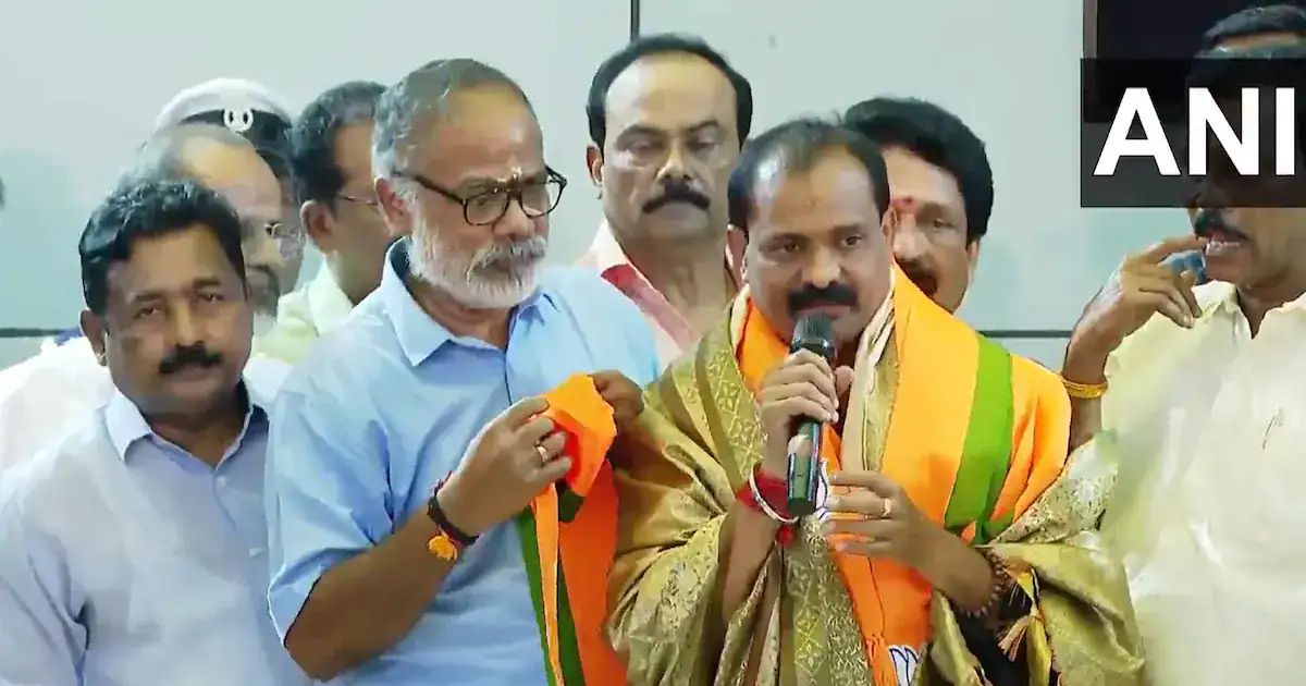 kerala creates history bjp’s vv rajesh sworn in as the new mayor of thiruvananthapuram