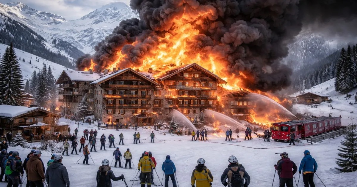 Switzerland fire blast at crans-montana bar kills at least 40 people