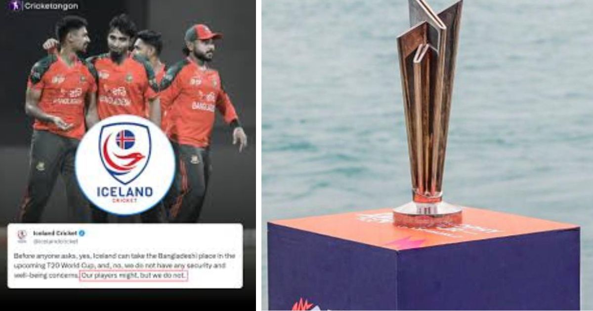 icc t-20 world cup Bangladesh cricket team should replace by Iceland