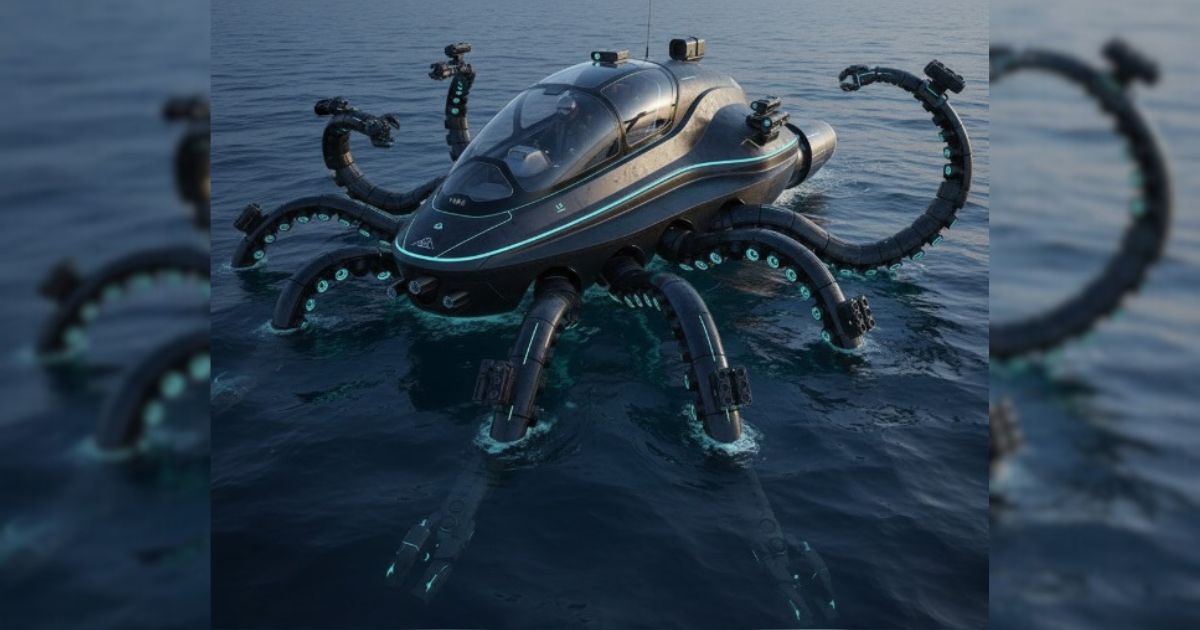 Indian Navy Explores Octopus-Inspired Technology for Next-Gen Stealth Underwater Drones