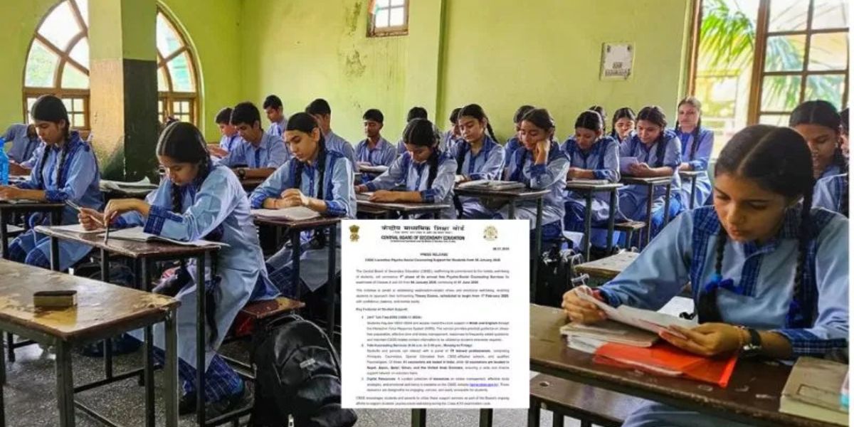cbse to introduce psychological counseling for class 10th and 12th students to reduce exam stress