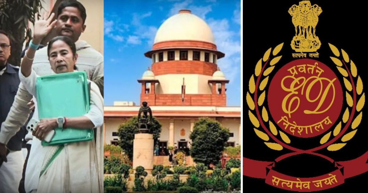 i pac raid case ed files two petitions against west Bengal government in supreme court