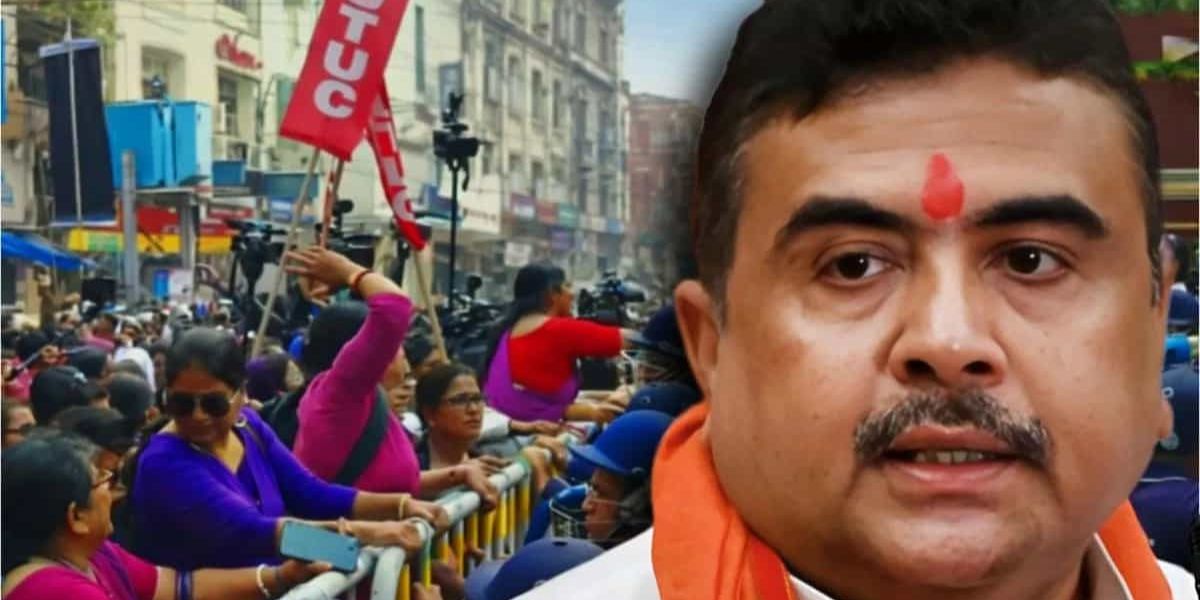 Suvendu Adhikari: “বর্বর সরকার, অত্যন্ত অমানবিক প্রশাসন, মাতৃশক্তি লাঞ্চিত”, আশাকর্মীদের পাশে দাঁড়িয়ে তোপ শুভেন্দুর