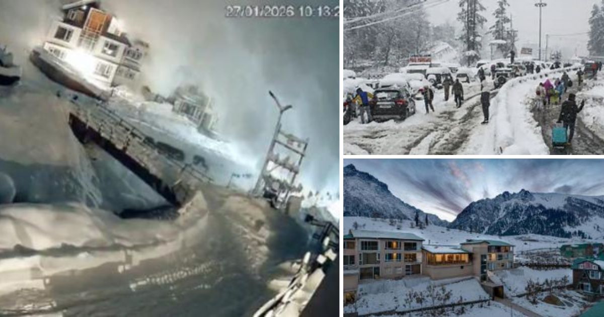 Sonmarg Avalanche: ভূস্বর্গ ভয়ঙ্কর! সোনমার্গে ভয়াবহ তুষারধস, উপত্যকায় আটকে পর্যটকরা