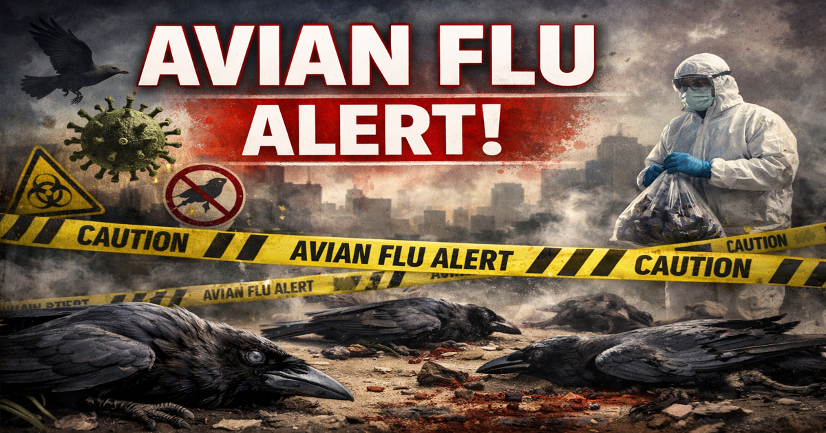 Bird Flu Alert in India After Hundreds of Crows Found Dead: How the h5n1 Virus Spreads